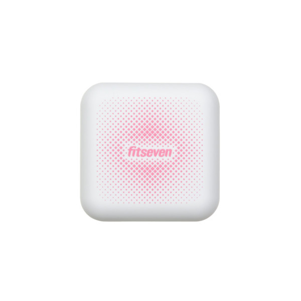 Кейс для капсул Fitseven UZSPACE TP005WP, білий з ромбами (TP005WP)