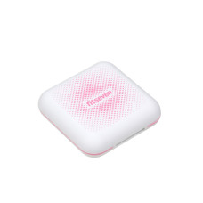 Кейс для капсул Fitseven UZSPACE TP005WP, білий з ромбами (TP005WP)