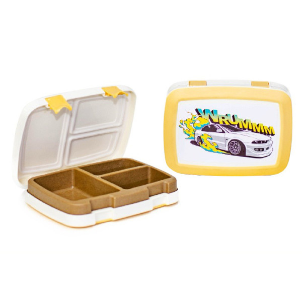 Детский Ланч-бокс "Wrumm" 01550/05 крышка на защелках(01550/05)