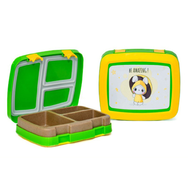 Детский Ланч-бокс "Be Amazing" 01550/03 крышка на защелках(01550/03)