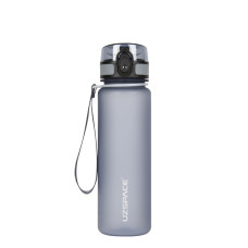 Бутылка для воды UZSPACE 3026(Grey) 500 мл, серая(3026(Grey))
