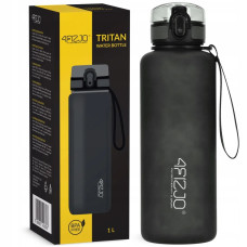 Бутылка для воды спортивная 4FIZJO P-5905973403788, 1000 мл, черный(P-5905973403788)