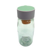 Пластикова пляшка для води із ситечком 2315 0.7 літра (2315(Green))