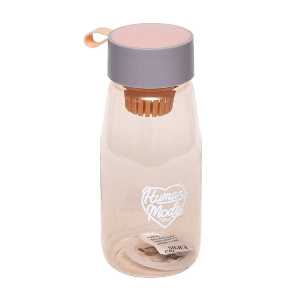 Пластикова пляшка для води із ситечком 2315 0.7 літра (2315(Pink))