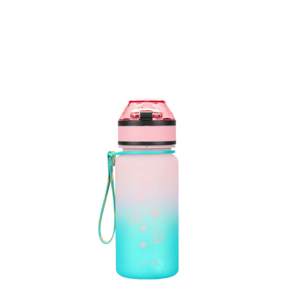 Дитяча пляшка для води LittleBig UZSPACE 3020(Pink-Blue) 350 мл, рожево-блакитна (3020(Pink-Blue))