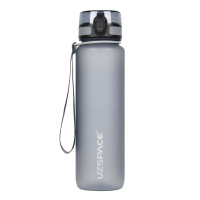Пляшка для води UZSPACE 3038(Grey) 1000 мл, сіра (3038(Grey))