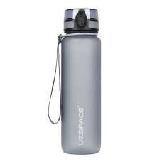 Пляшка для води UZSPACE 3038(Grey) 1000 мл, сіра (3038(Grey))
