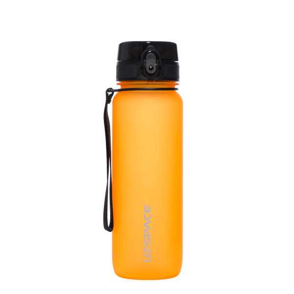 Пляшка для води UZSPACE 3053(Orange) 800 мл, помаранчева (3053(Orange))