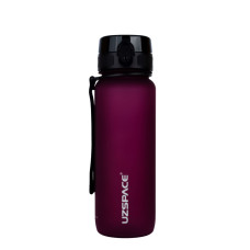Пляшка для води UZSPACE 3053(Burgundy) 800 мл, бордова (3053(Burgundy))