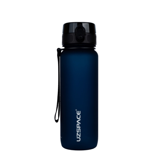 Пляшка для води UZSPACE 3053(Dark-Blue) 800 мл, темно-синя (3053(Dark-Blue))