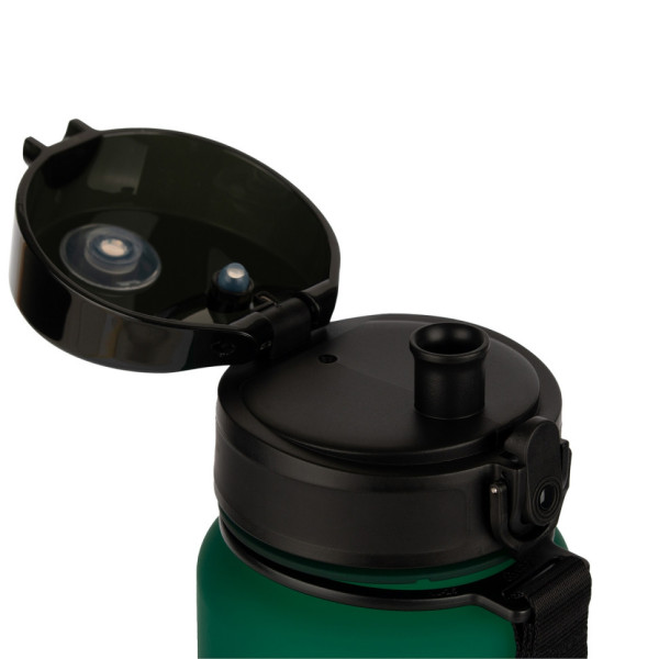 Бутылка для воды UZSPACE 3038(Dark-Green) 1000 мл, темно-зеленая(3038(Dark-Green))