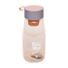 Пластикова пляшка для води із ситечком 2315 0.7 літра Рожевий (2315(Pink))