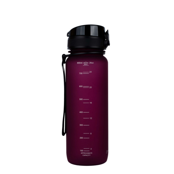 Пляшка для води UZSPACE 3053(Burgundy) 800 мл, бордова (3053(Burgundy))