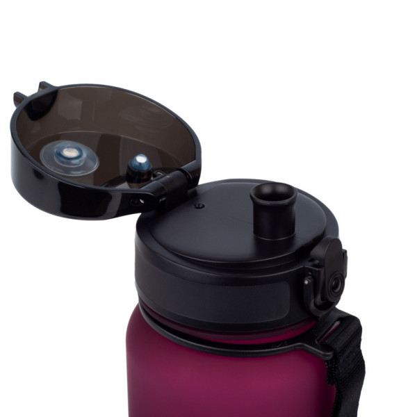 Пляшка для води UZSPACE 3053(Burgundy) 800 мл, бордова (3053(Burgundy))