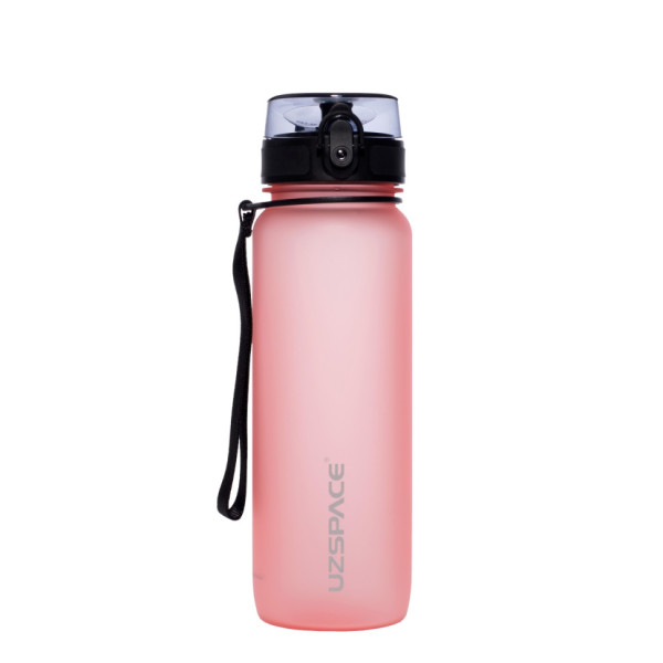 Пляшка для води UZSPACE 3053(Coral) 800 мл, коралово-рожева (3053(Coral))