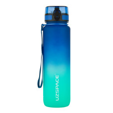 Бутылка для воды UZSPACE 3038(Blue-Green) 1000 мл сине-зеленая(3038(Blue-Green))