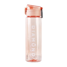 Пляшка для води "Diamond" 2326SP із ситечком, пластик 1 літр Рожевий (2326SP(Pink))