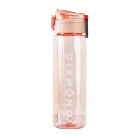 Пляшка для води "Diamond" 2326SP із ситечком, пластик 1 літр (2326SP(Pink))