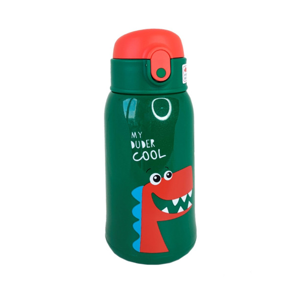 Термос-поїльник із силіконовою трубочкою Діно MGZ-0315(Dino) 560 мл (MGZ-0315(Dino))