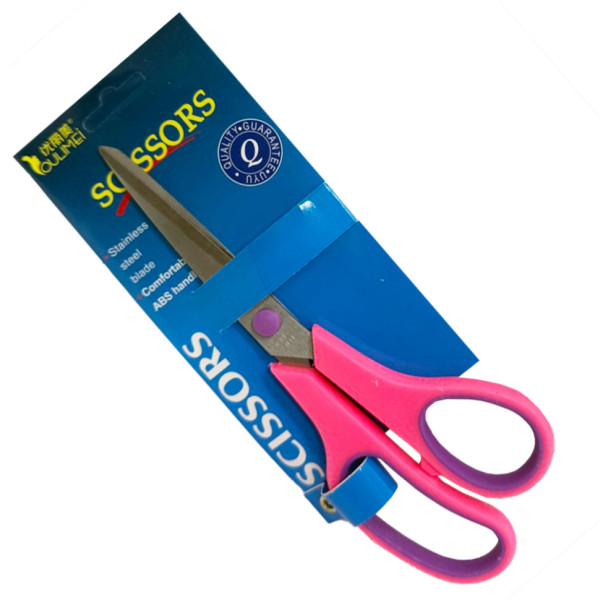 Дитячі ножиці канцелярські "Scissors" 64-7(Pink) 21см (64-7(PInk))