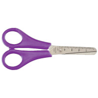 Дитячі ножиці канцелярські ZB.5001-07 з лінійкою 132 мм (ZB.5001-07)