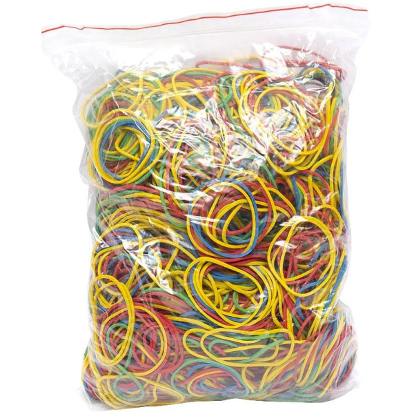 Резинка для денег 0500g-1, 500 граммов, разноцветные(0500g-1)