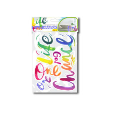 Набор декоративных наклеек А3 "One life" НДН-03-3(НДН-03-3)