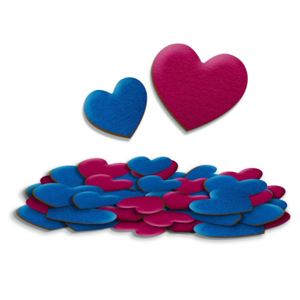 Детский набор мягких наклеек "Сердце" VT4206-53, 50 наклеек(VT4206-53)