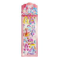 Дитячий набір наліпок 992327-2 для дівчат, ПВХ, 33х10 см (992327-2)