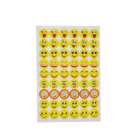 Наклейки для оцінок 85724 упаковка 10 аркушів 85724-3 (85724-3)