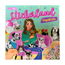 Детская книжечка с наклейками "Dogs & Cats" РМ-87-03(РМ-87-03)