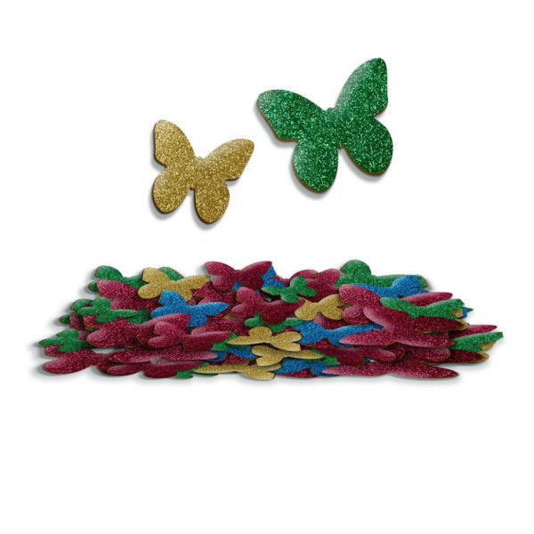 Детский набор мягких наклеек "Бабочки" VT4206-56, 50 наклеек(VT4206-56)