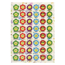 Оцінююча наклейка Квіти KT23082503, 1 лист, 48 наклейок (KT23082503)