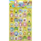 Набір великодніх наліпок НС-А5-14-02 формат А5, 2 аркуші, 70 штук (НС-А5-14-02)
