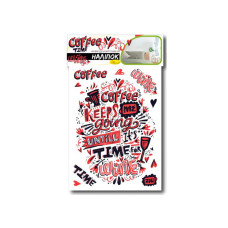 Набор декоративных наклеек А3 "Coffee time" НДН-03-2(НДН-03-2)