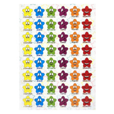 Оцінююча наклейка Зірочки KT23082501, 1 лист, 48 наклейок (KT23082501)