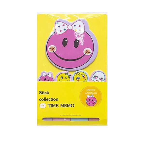 Паперові стікери Смайл Bambi N7-006-4 для нотаток  (N7-006-4)