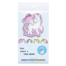 Набір паперових стікерів Єдиноріг N7-001-2 для нотаток (N7-001-2)
