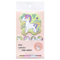 Набір паперових стікерів Єдиноріг N7-001-1 для нотаток (N7-001-1)