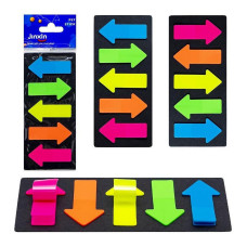 Закладка неонова "Stick Notes Стрілка" COLOR-IT Р06-1, 5 кольорів (Р06-1)