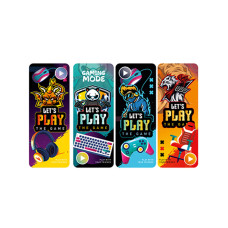 Набір ламінованих закладок для книг АП-0902, 4 шт Вид 2 (АП-0902-2)