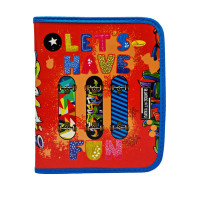 Папка для зошитів В5 Believe in Unicorns ПШ-01-16 на блискавці Let`s have fun (ПШ-01-12)