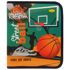 Папка для тетрадей на молнии "StreetBall dank test" АП-1001-4(АП-1001-4)