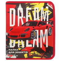 Папка для тетрадей на молнии "Dream sport car" АП-1001-5(АП-1001-5)
