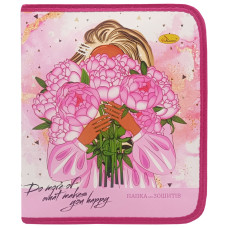 Папка для зошитів на блискавці "Do more of what makes you happy" АП-1001-1 (АП-1001-1)