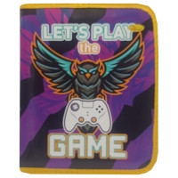 Папка для зошитів на блискавці "Lets play the GAME" АП-1001-15 (АП-1001-15)