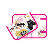 Пенал для школьника АП-1003, 19х10 см Trend(АП-1003-2)