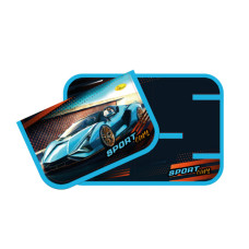 Пенал для школьника АП-1003, 19х10 см SportCars(АП-1003-4)