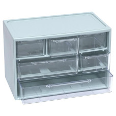 Органайзер настільний WXS-4 на 6 відділень Grey (WXS-4(Grey))