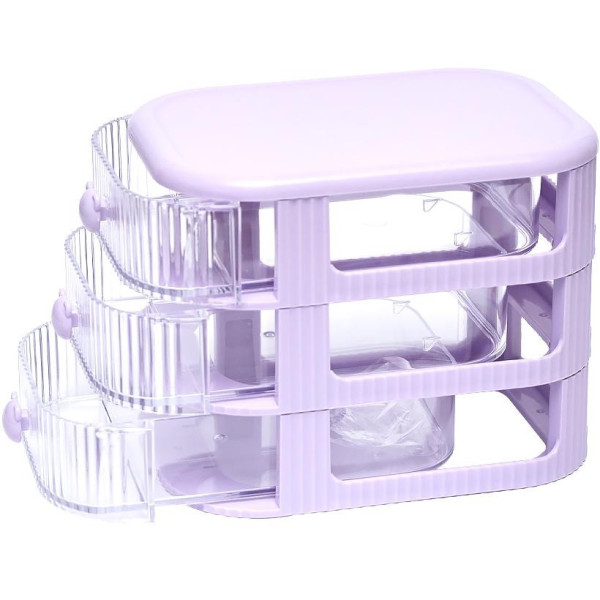 Органайзер настольный WXS-3,3 отделения Violet(WXS-3(Violet))